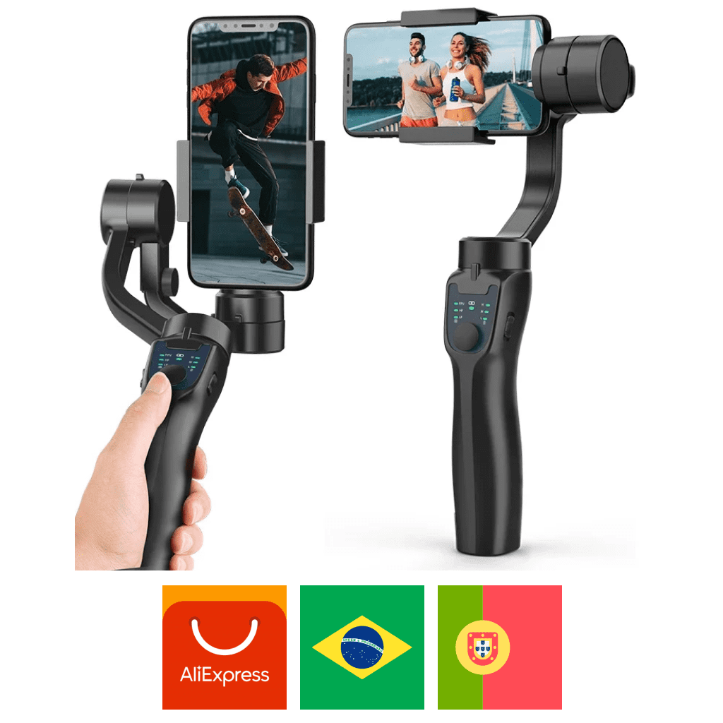 Comprar Estabilizador Gimbal Pro S5b 3 Eixos Com Tripe para Celular Aliexpress Brasil Portugal Gaszed