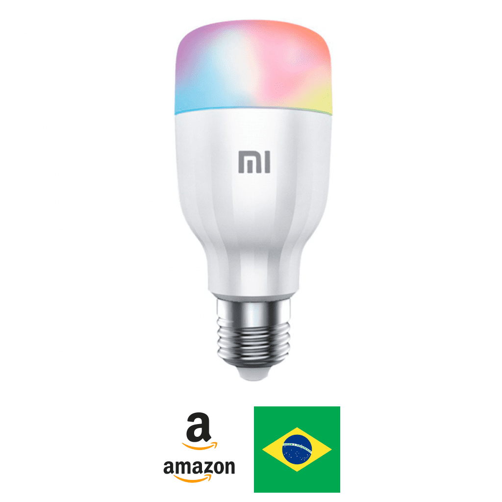 Comprar Lampada RGB Mi Smart Led Bulb Essential White and Color Amazon Brasil Gaszed