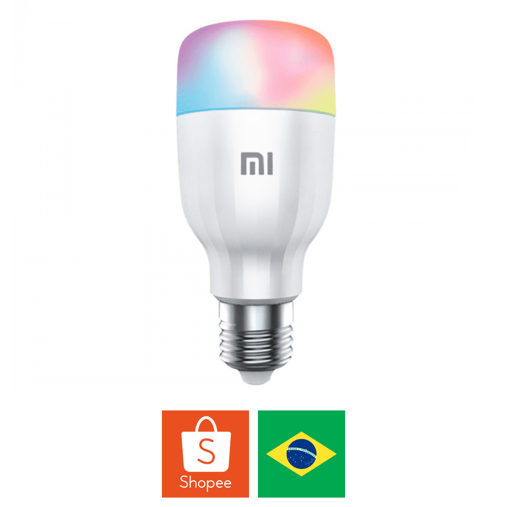 Comprar Lampada RGB Mi Smart Led Bulb Essential White and Color Shopee Brasil Gaszed