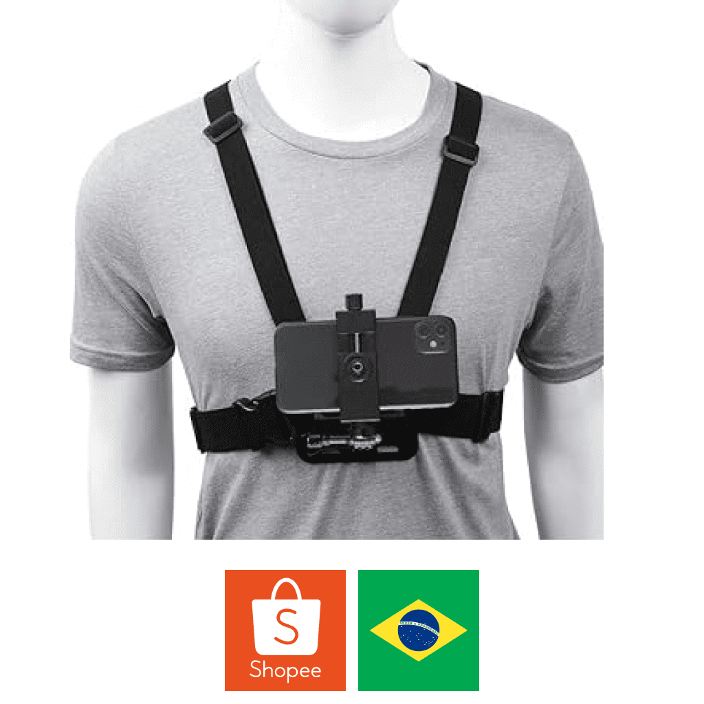 Comprar Suporte de Peito para Celular Shopee Brasil Gaszed