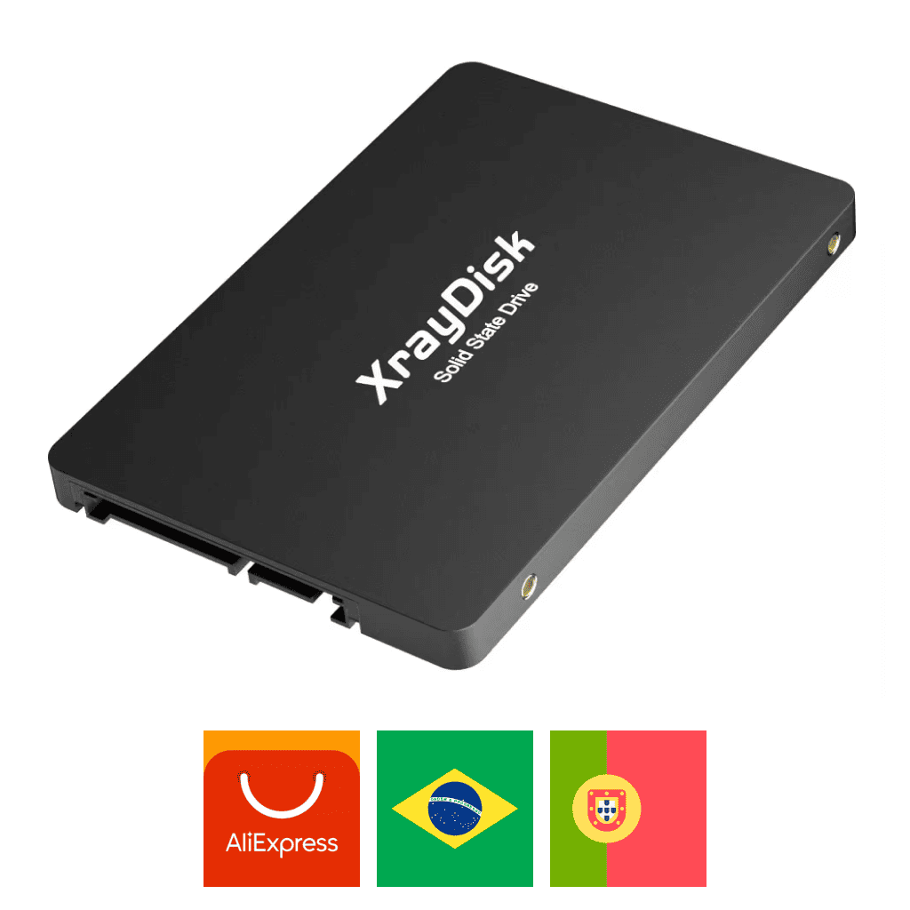 Disco Rígido SSD Xraydisk 2,5 Aliexpress Brasil Portugal Gaszed