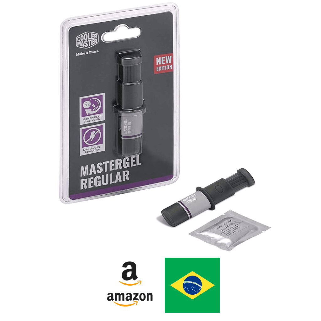 Pasta Térmica Cooler Master MasterGel Regular Amazon Brasil