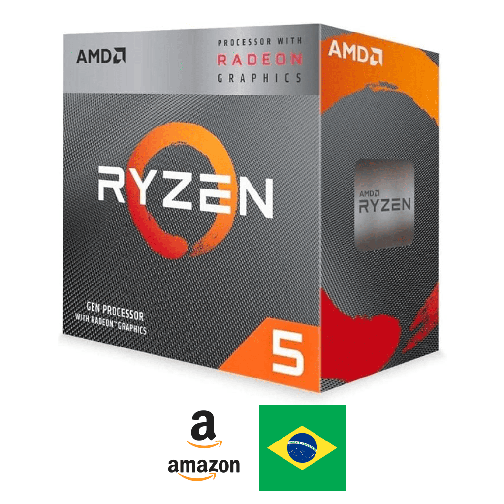 Processador AMD Ryzen 5 4600G Amazon Brasil Gaszed