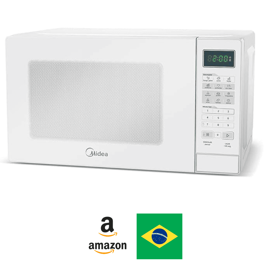 Forno Micro-ondas 20L Midea Amazon Brasil Gaszed